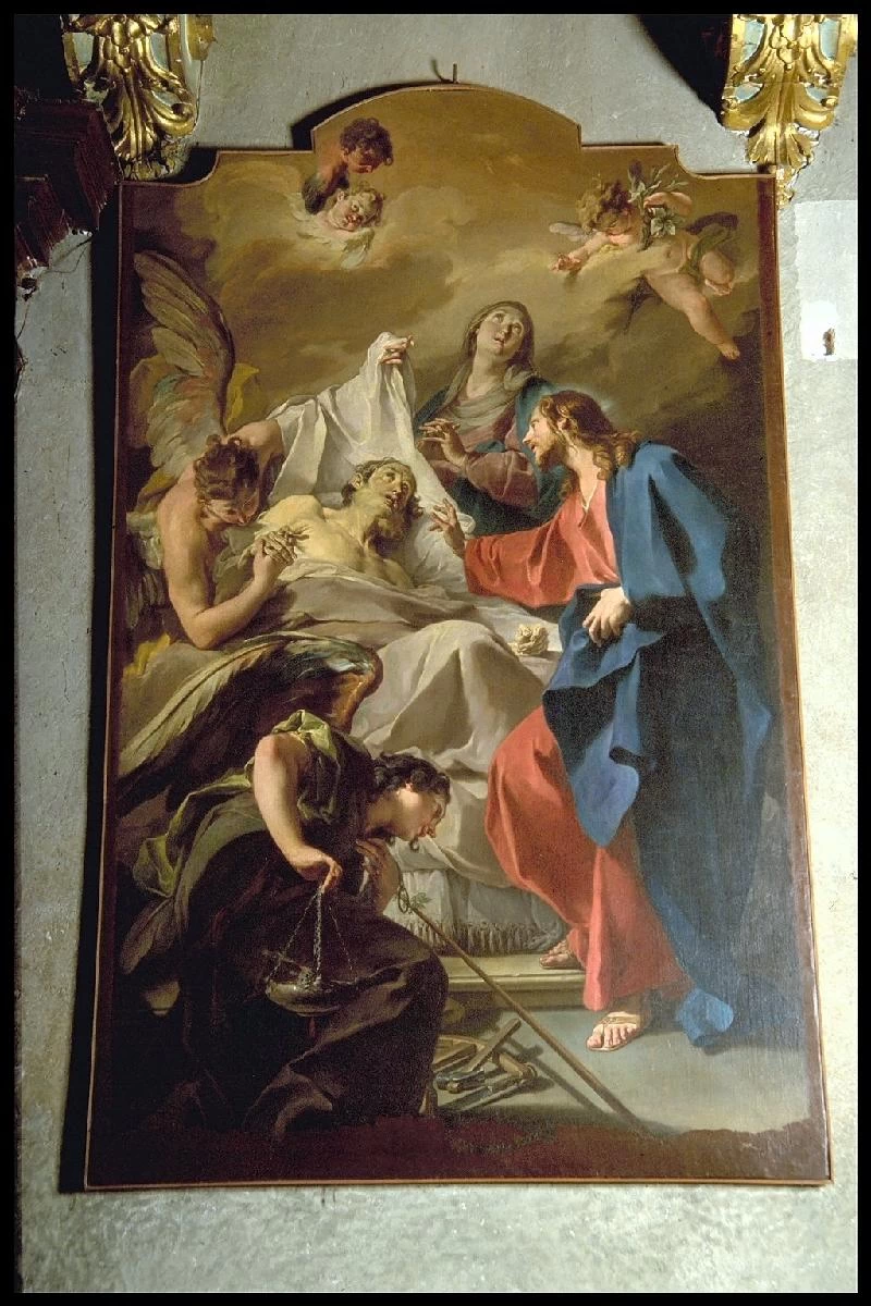 53-Pittoni G. B. (1735), Transito di San Giuseppe